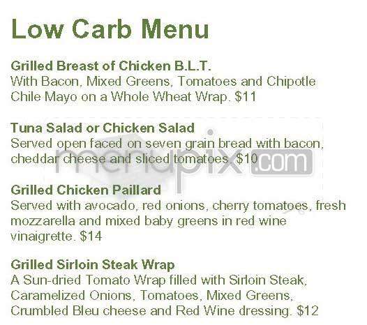 Matt's Grill - New York, NY menu_pic