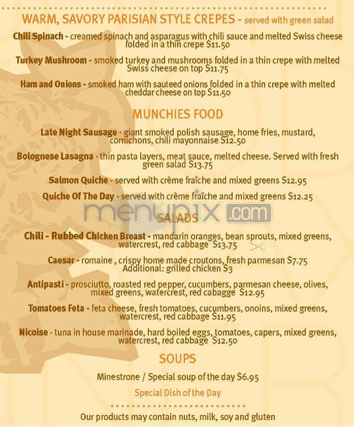 Max Brenner - New York, NY menu_pic