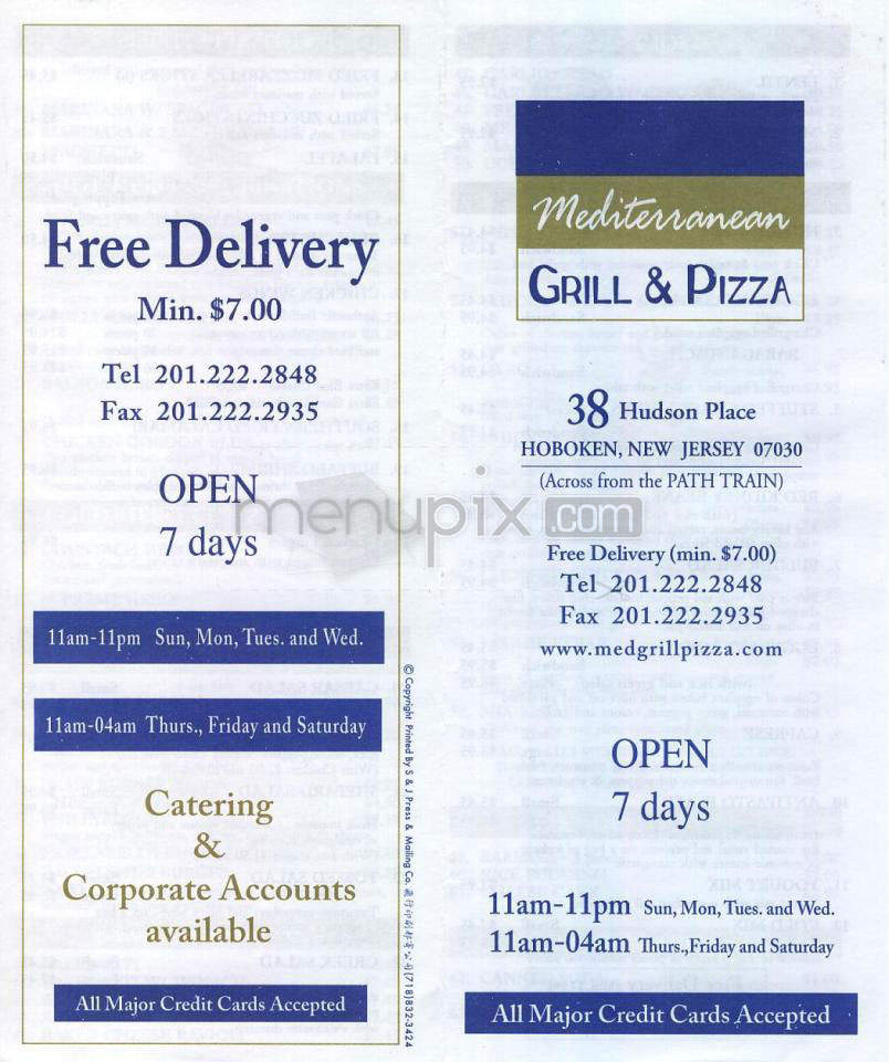 /305160/Mediterranean-Grille-and-Pizza-Hoboken-NJ - Hoboken, NJ