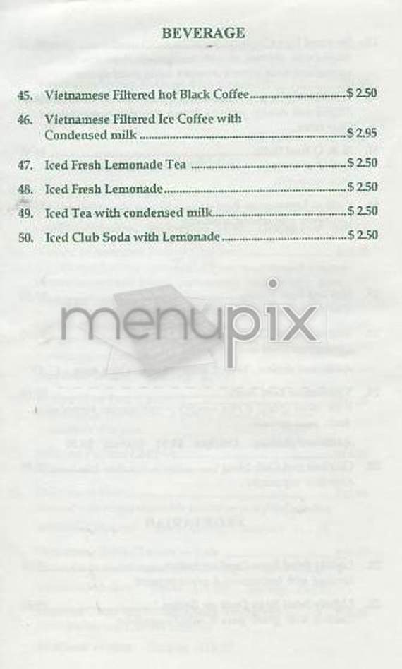 Mekong - New York, NY menu_pic