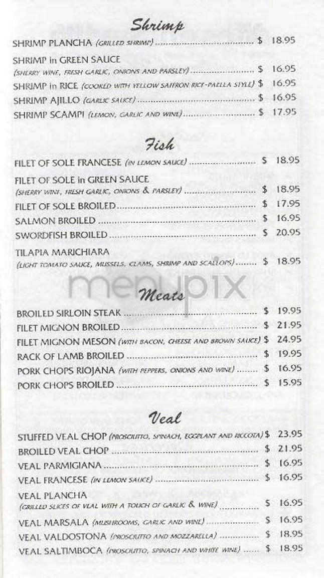Meson Sevilla - New York, NY menu_pic