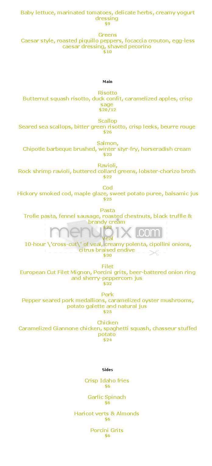 Metrazur - New York, NY menu_pic