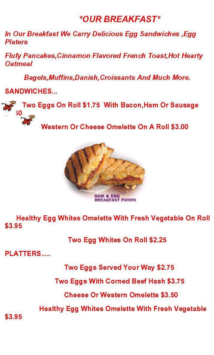 19 Metro - New York, NY menu_pic