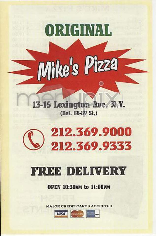 /302077/Original-Mikes-Pizza-New-York-NY - New York, NY