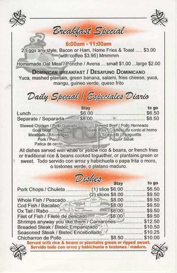 Milanese - New York, NY menu_pic