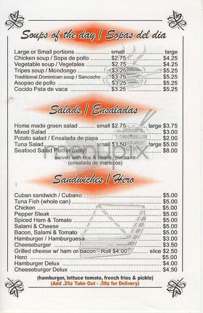 Milanese - New York, NY menu_pic