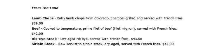 Estiatorio Milos - New York, NY menu_pic