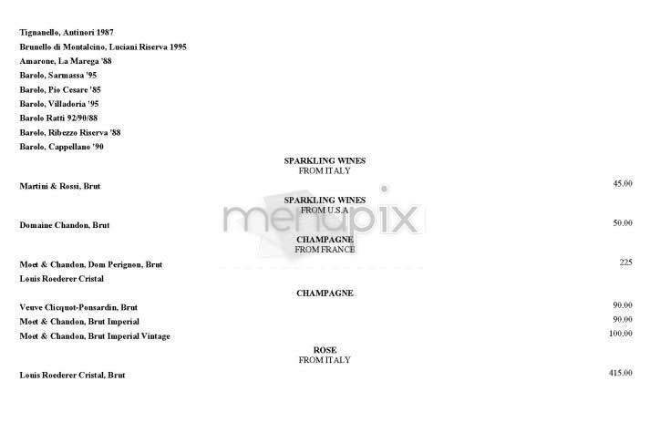 Montebello - New York, NY menu_pic