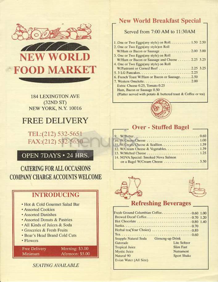 /302258/New-World-Food-Market--New-York-NY - New York, NY