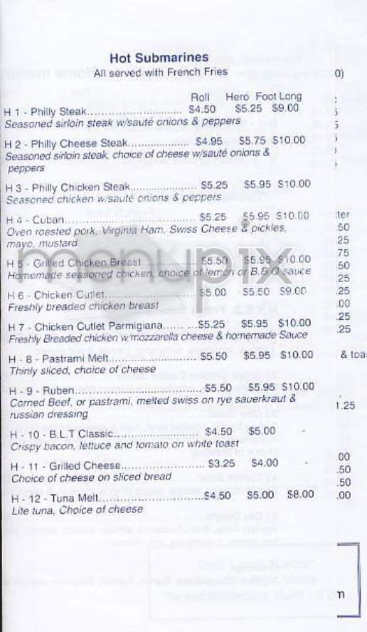 New York Super Subs - New York, NY menu_pic