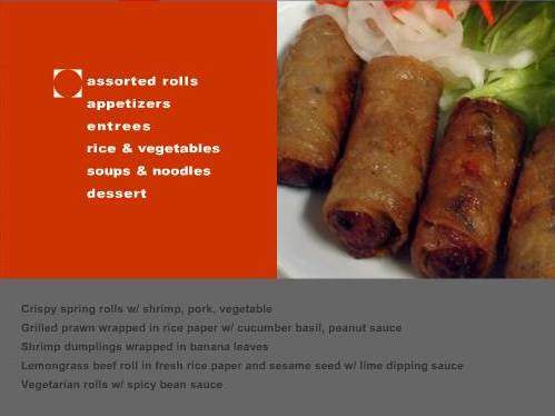 Nam - New York, NY menu_pic