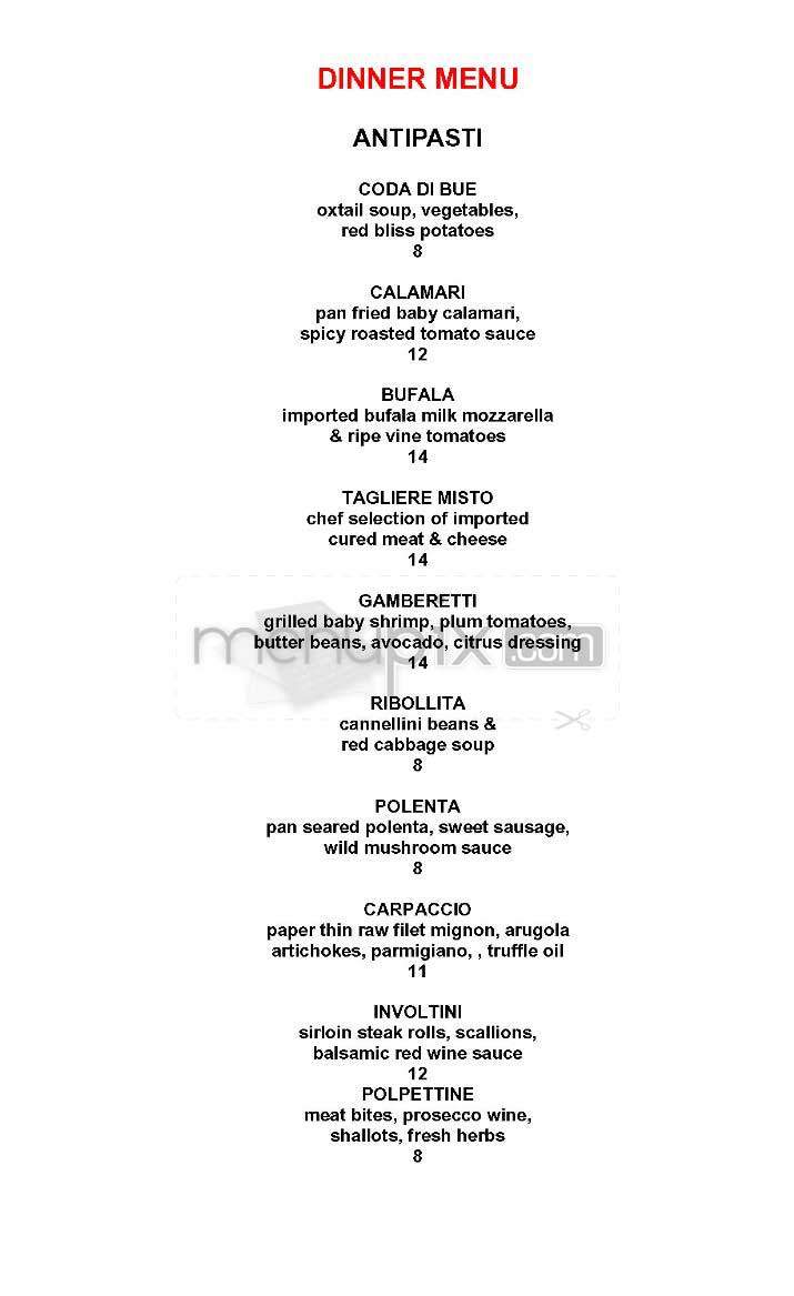 Nero - New York, NY menu_pic