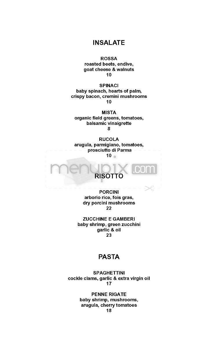 Nero - New York, NY menu_pic