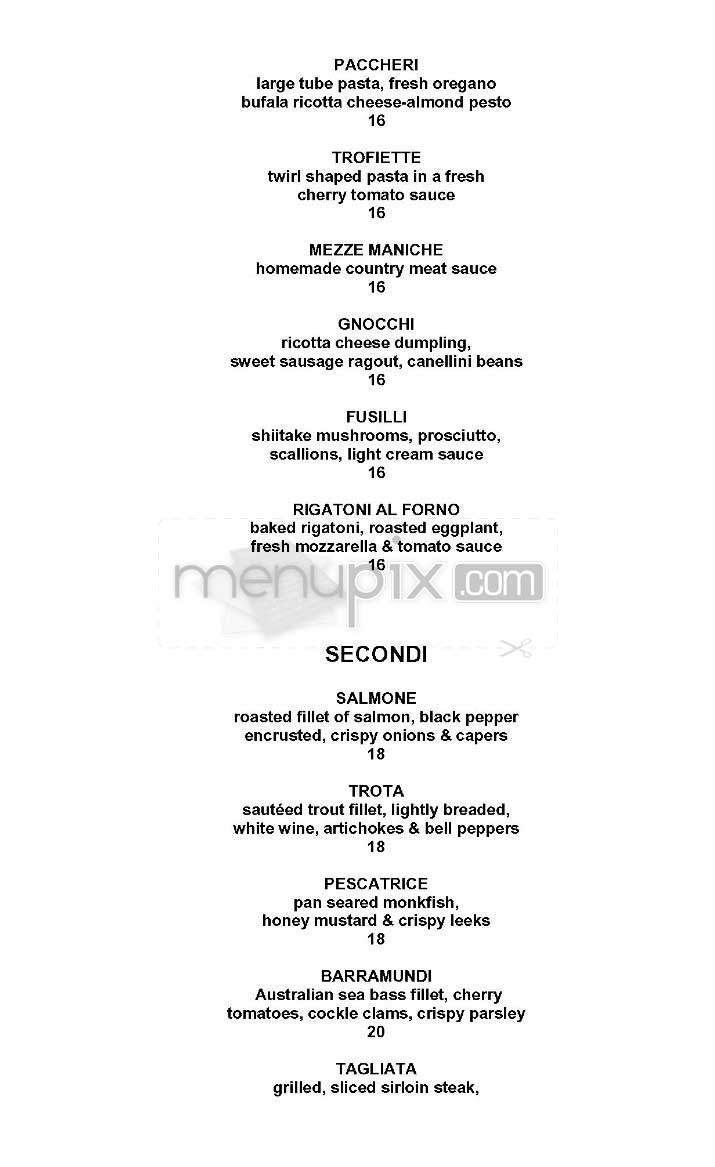 Nero - New York, NY menu_pic