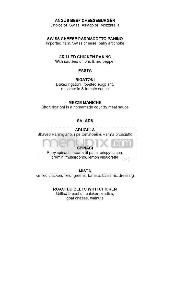 Nero - New York, NY menu_pic