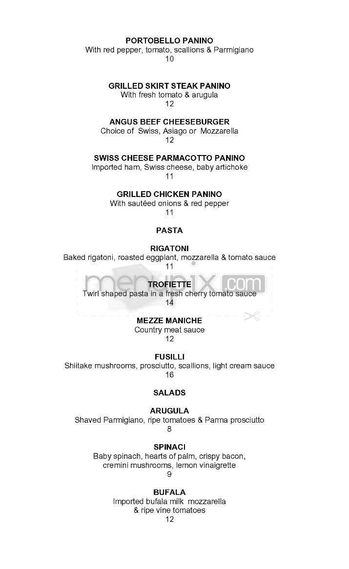 Nero - New York, NY menu_pic