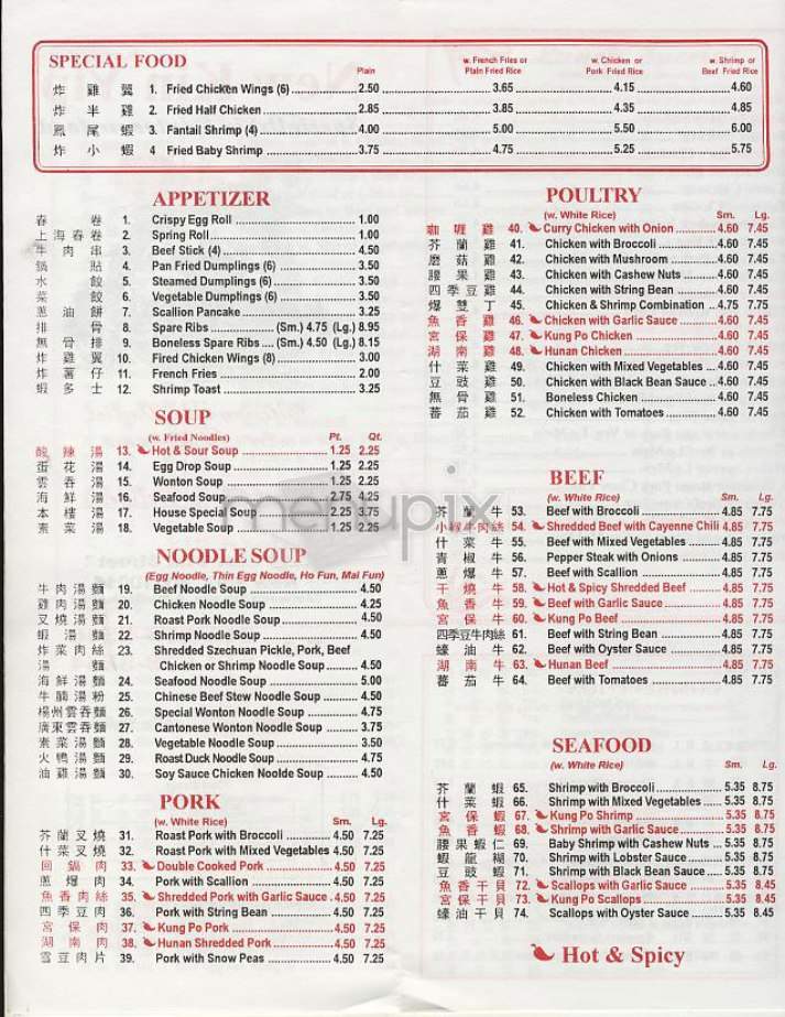 New Kin Yip - New York, NY menu_pic