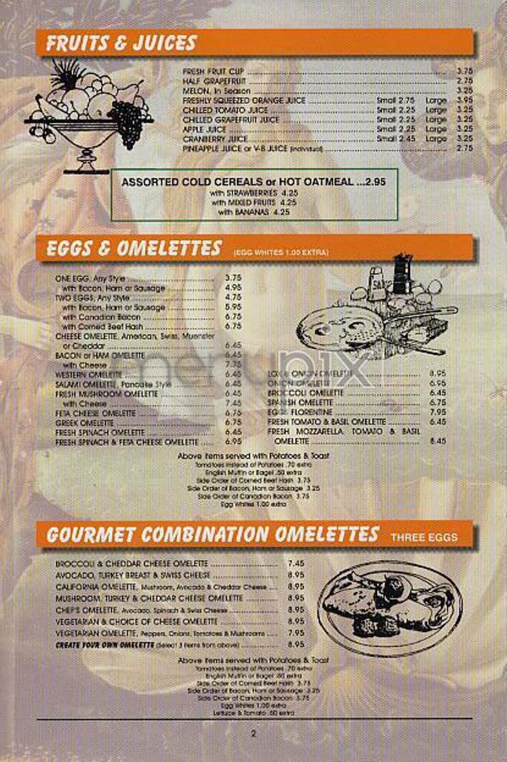 New Venus - New York, NY menu_pic