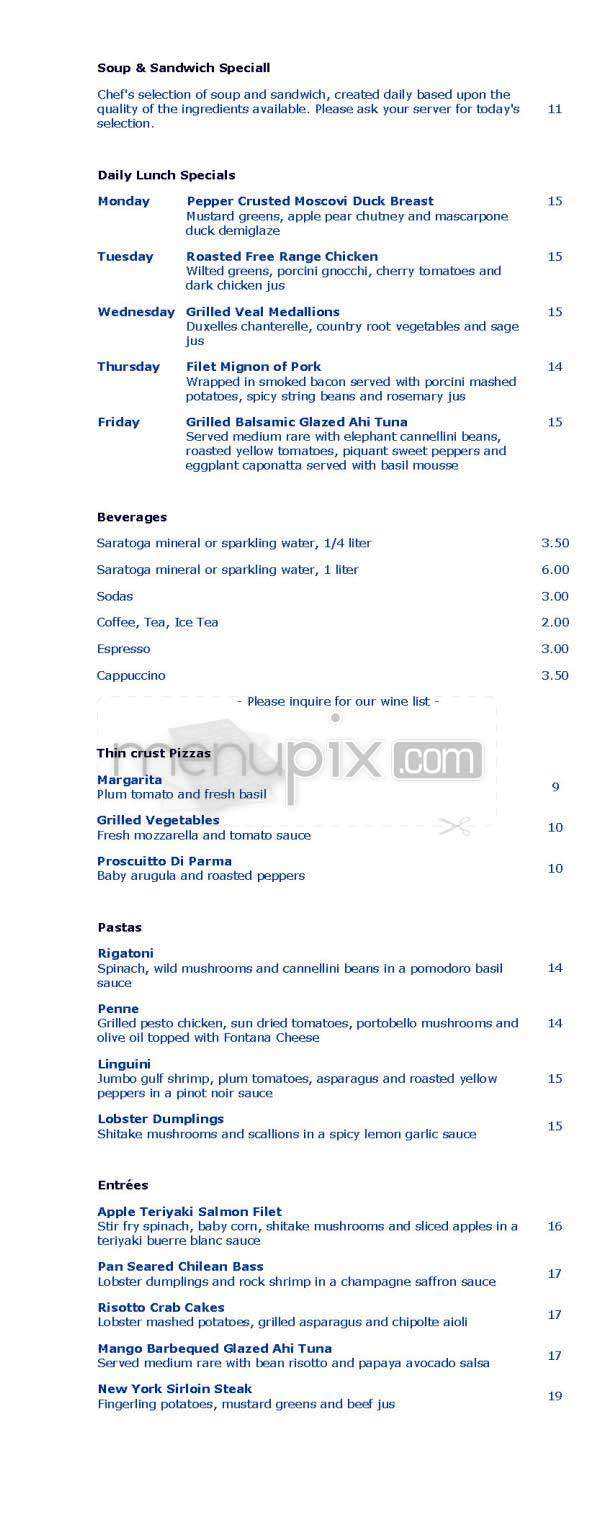 Niles - New York, NY menu_pic