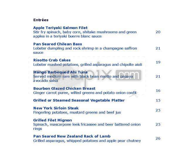 Niles - New York, NY menu_pic