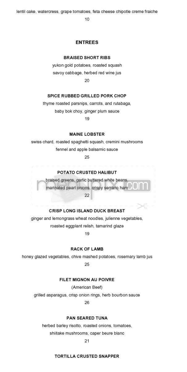 North Square - New York, NY menu_pic