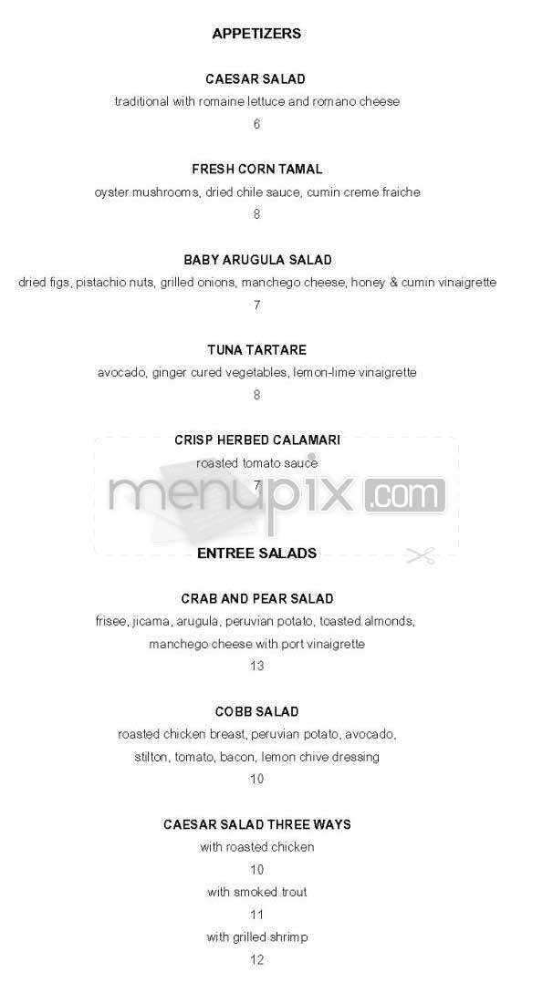 North Square - New York, NY menu_pic