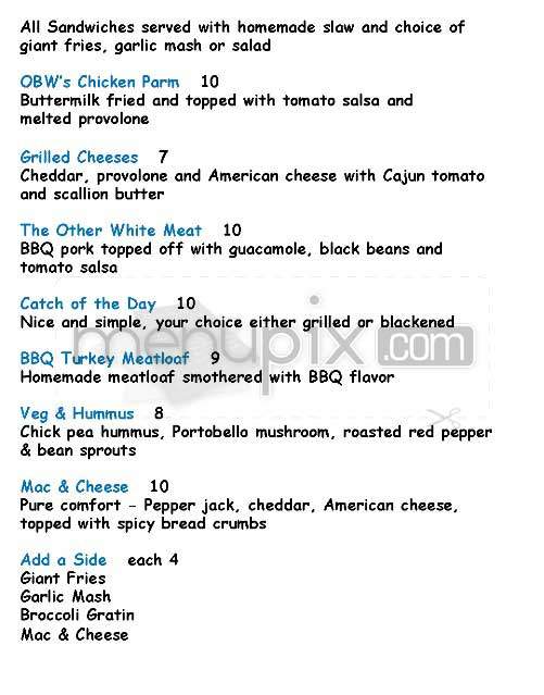 Australian - New York, NY menu_pic