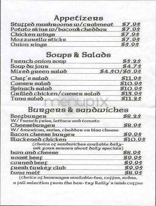O'Farrell's - New York, NY menu_pic