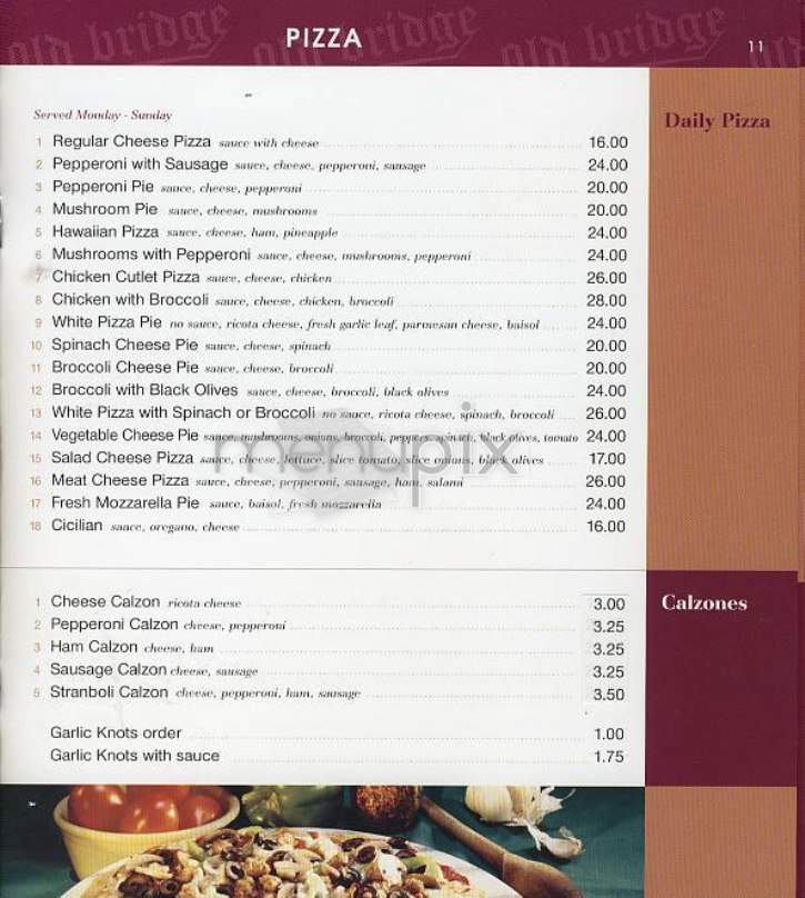 Old Bridge Gourmet Deli - New York, NY menu_pic