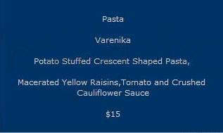 Kefi Restaurant - New York, NY menu_pic