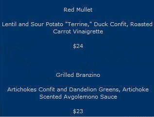 Kefi Restaurant - New York, NY menu_pic