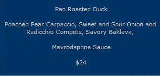 Kefi Restaurant - New York, NY menu_pic