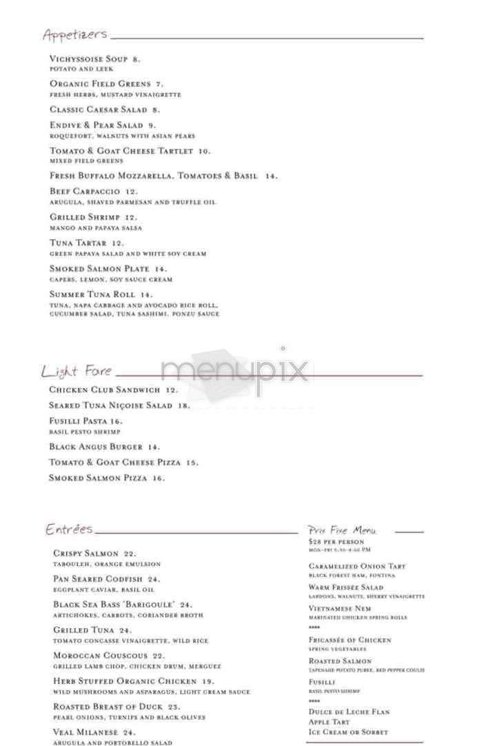 Opia - New York, NY menu_pic