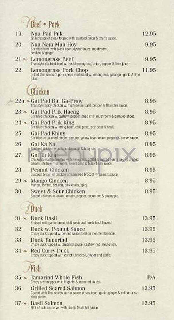 Pad Thai - New York, NY menu_pic