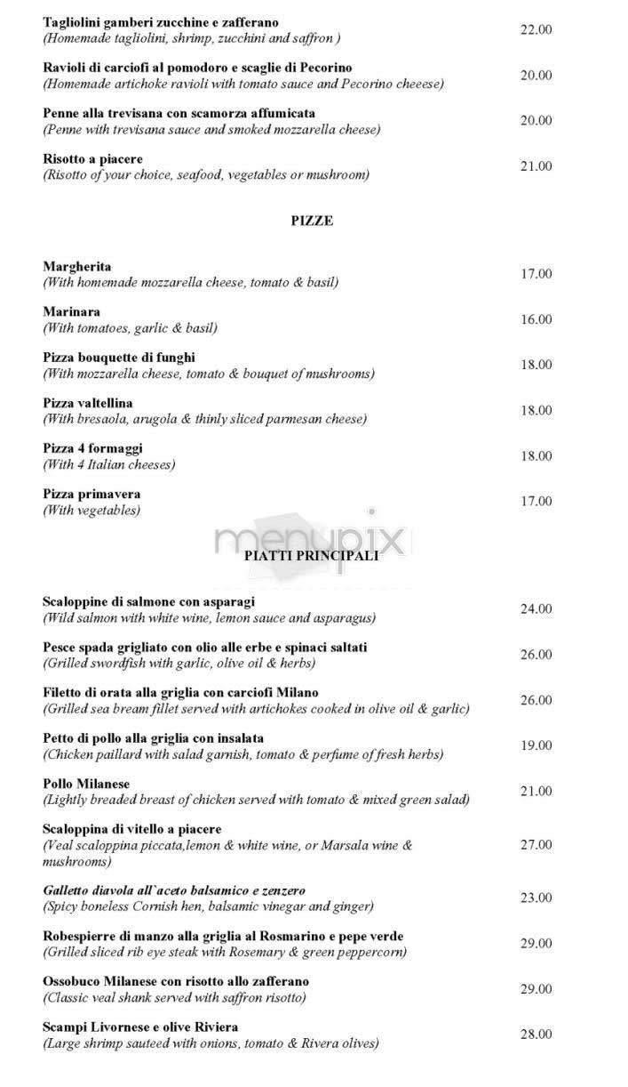 Paper Moon Milano - New York, NY menu_pic
