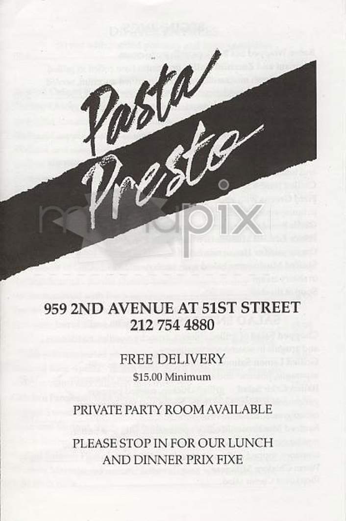 /302411/Pasta-Presto-New-York-NY - New York, NY