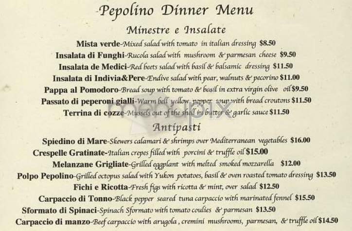/302446/Pepolino-Restaurant-New-York-NY - New York, NY