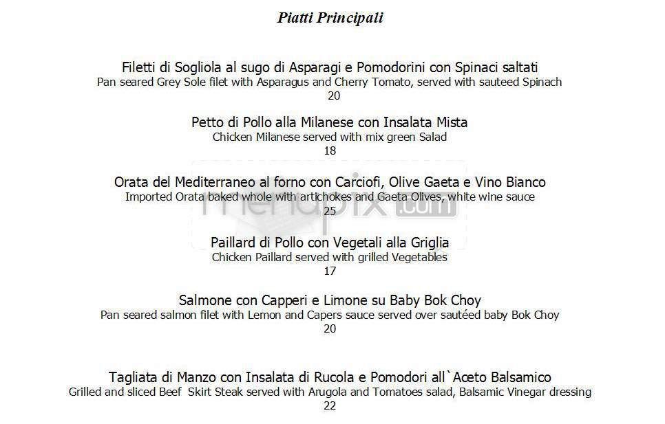 Per Lei - New York, NY menu_pic