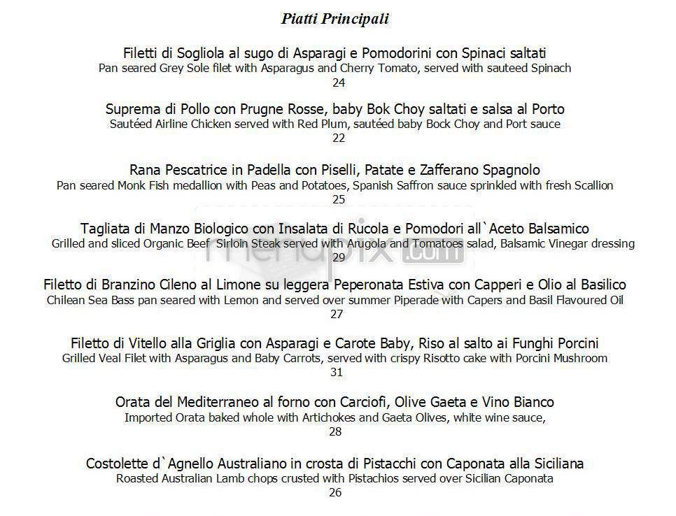 Per Lei - New York, NY menu_pic