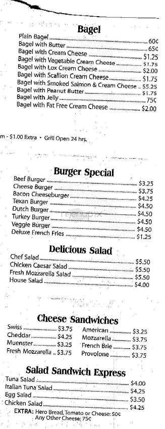 Peace & Toda - New York, NY menu_pic
