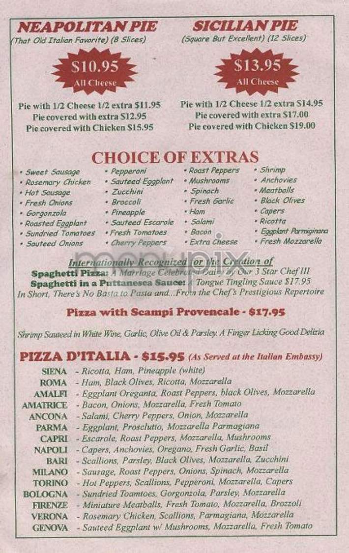Pizza Mercato - New York, NY menu_pic