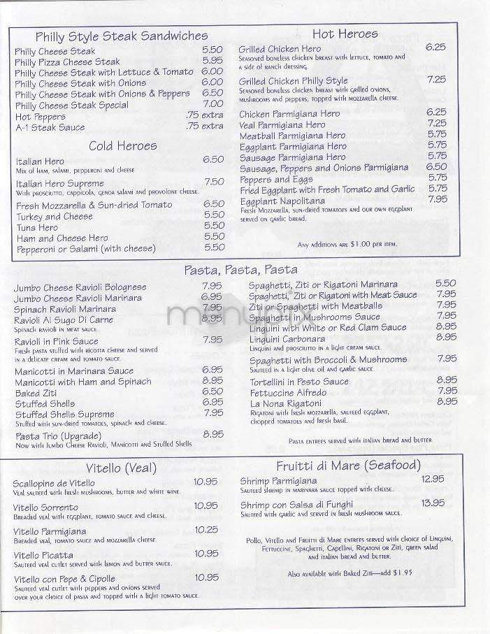 Pizza Plus - New York, NY menu_pic