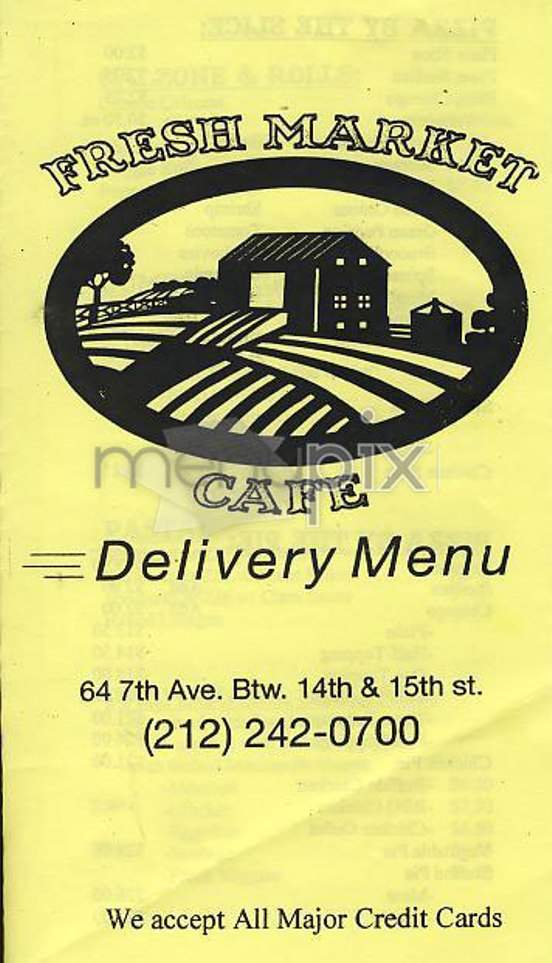 Pizza Shop - New York, NY menu_pic