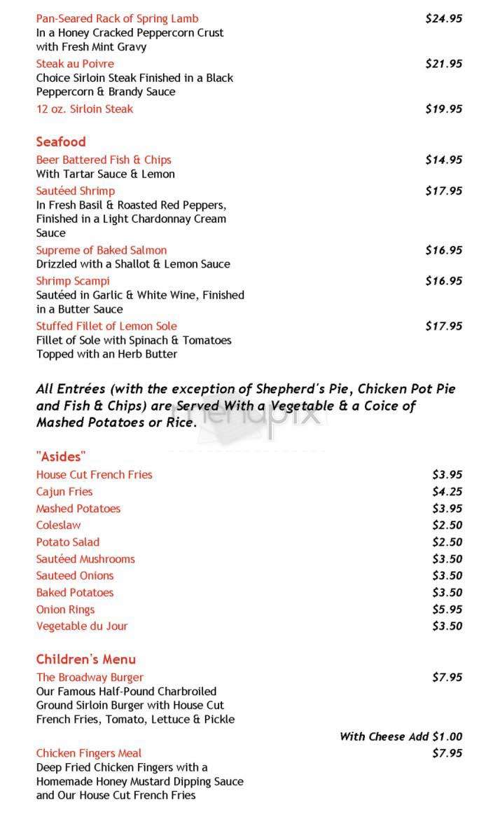Playwright - New York, NY menu_pic