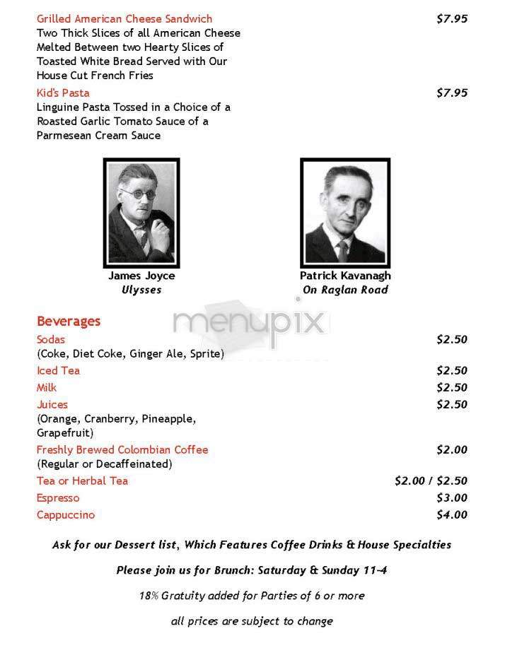 Playwright - New York, NY menu_pic