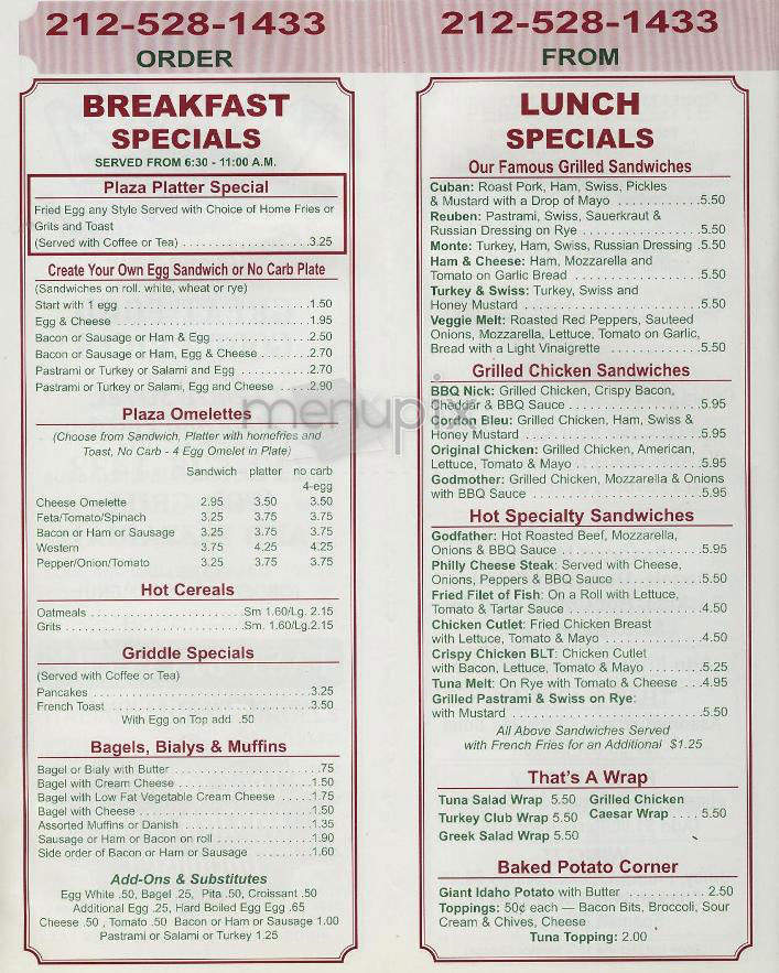 Yasas - New York, NY menu_pic