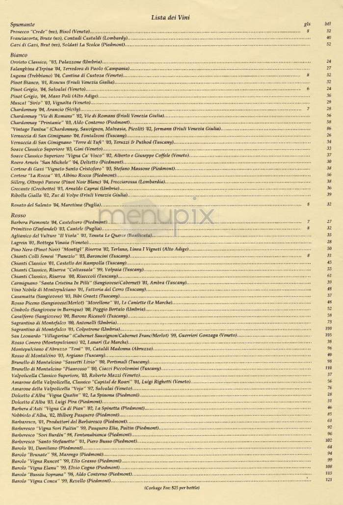 Po Restaurant - New York, NY menu_pic