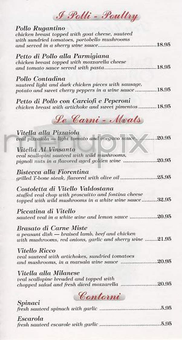 Pomodoro - New York, NY menu_pic