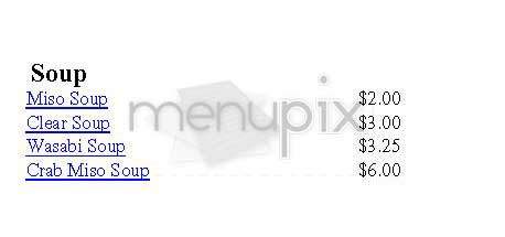 Raku - Toronto, ON menu_pic