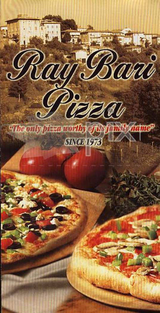 Ray Bari Pizza - New York, NY menu_pic